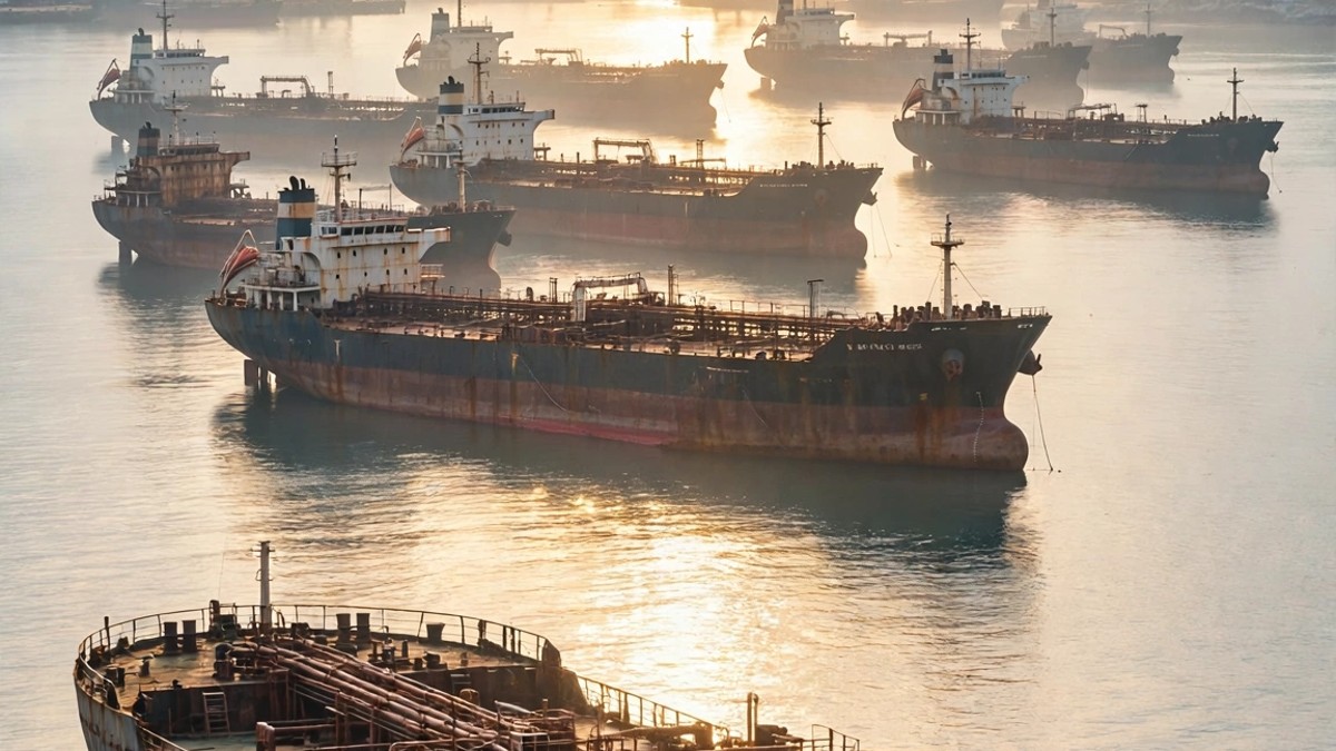 The Shadow Fleet Ran Dry: Iran's Offshore Oil Is Gone, Qatar Is Buying American Gas, and New Mexico Just Billed Meta $25 Billion